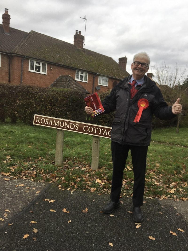 David Morgan, Labour candidate for the Buckingham constituency